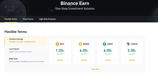 binance earn
